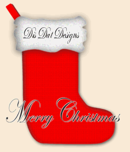 Dis Dat Designs PSP 7 Christmas Stocking Tutorial