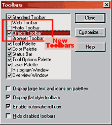 Customize your toolbar